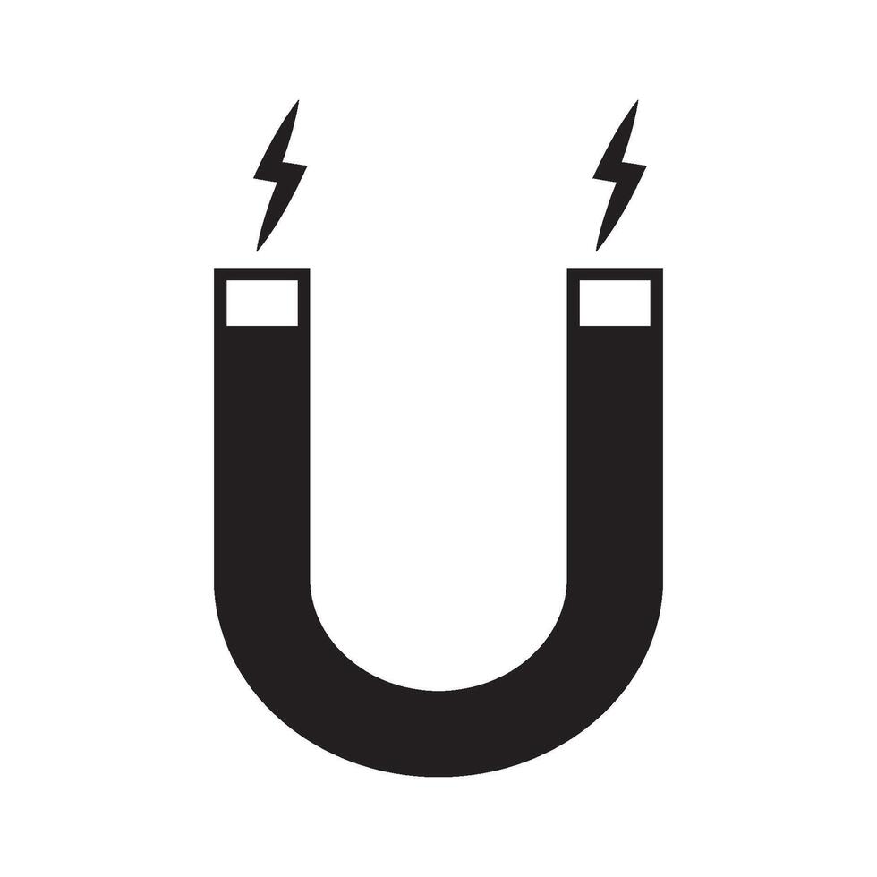 Magnet icon design vector