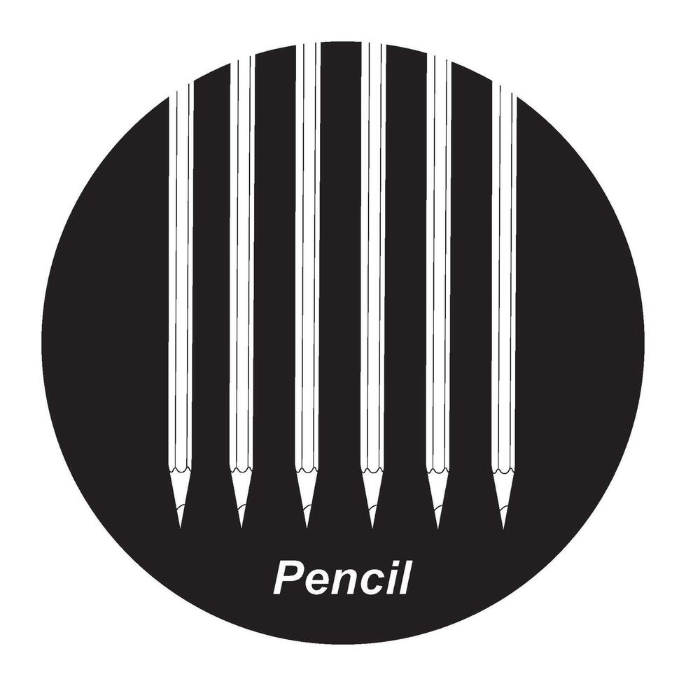 Pencil icon design vector
