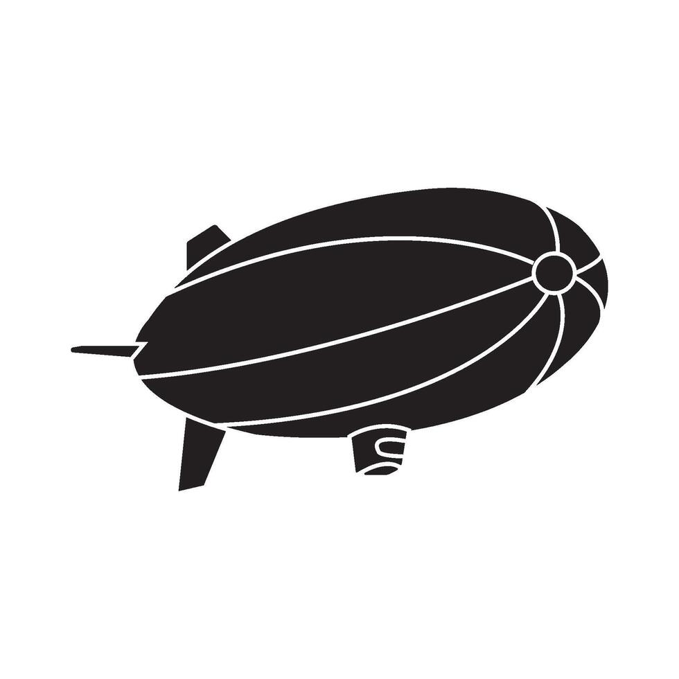 hot air balloon icon vector
