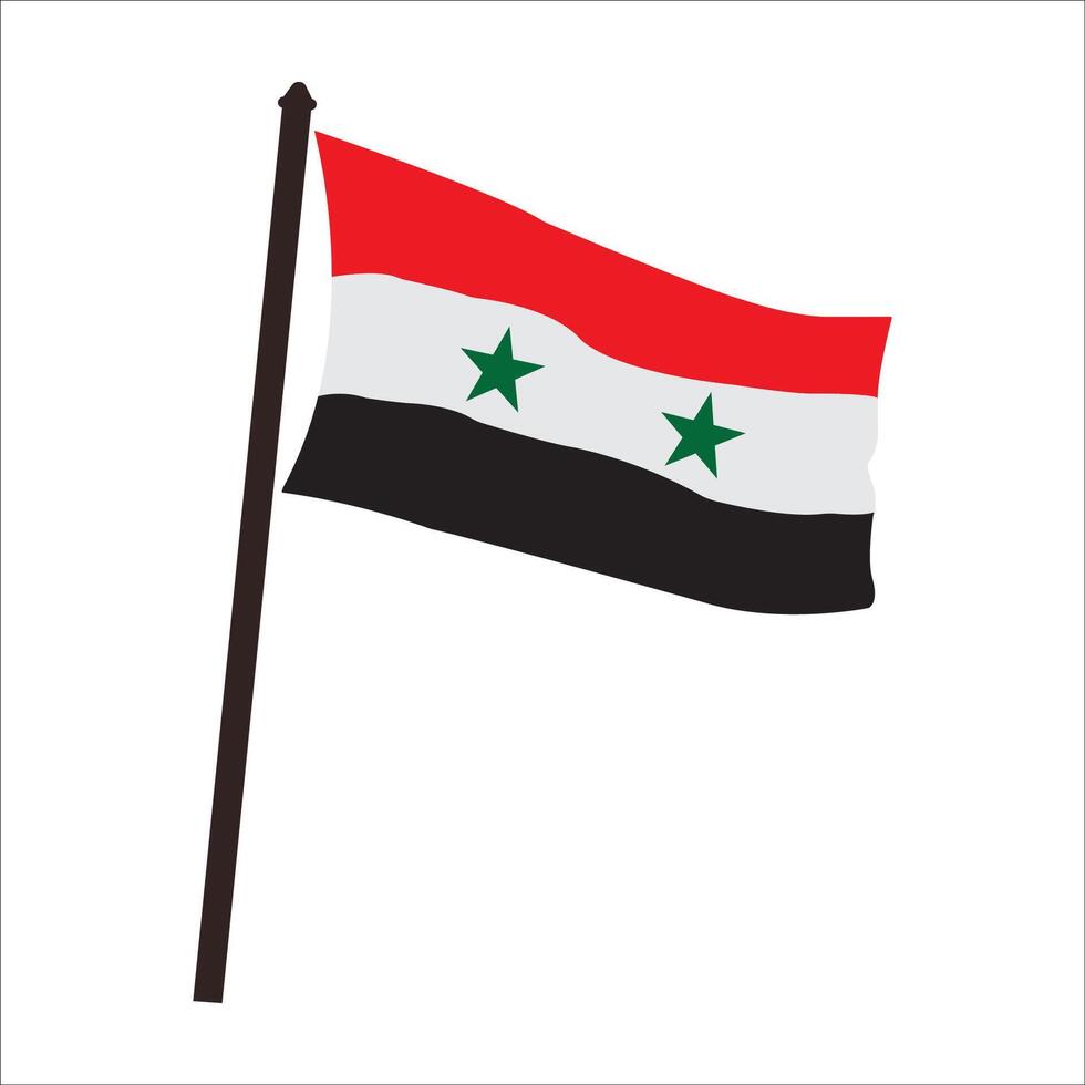 Syria country flag vector