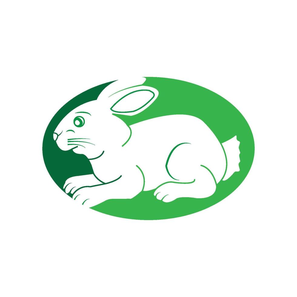 rabbit icon design vector