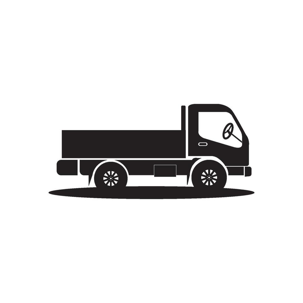 pickup truck icon vector