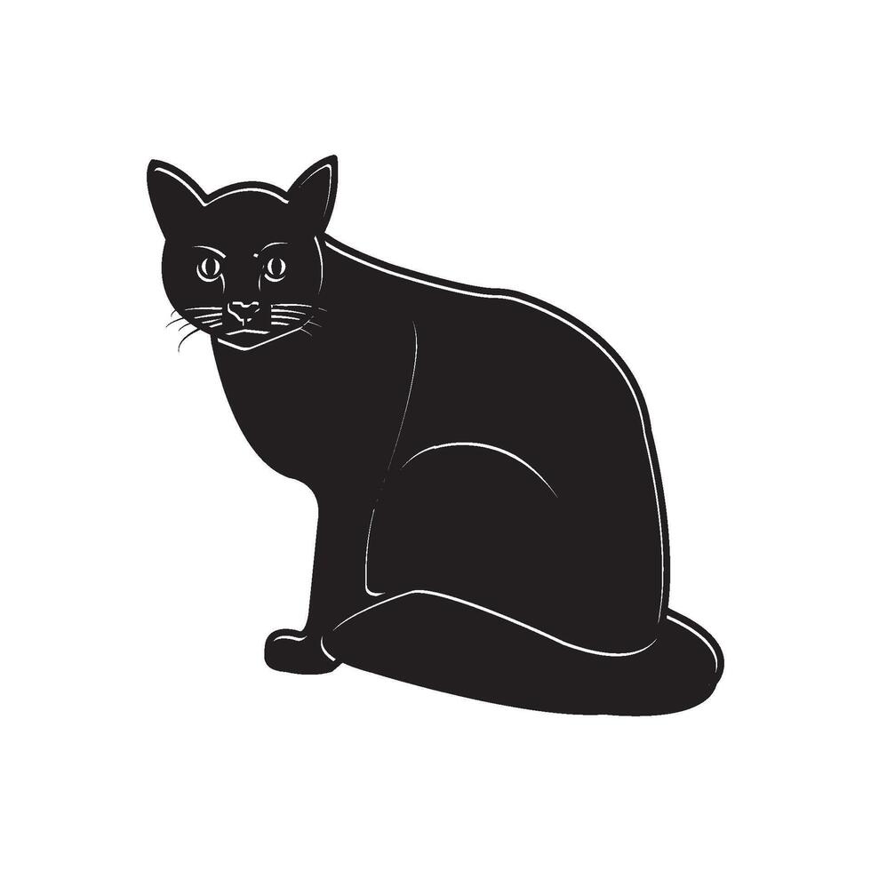 cat icon design vector