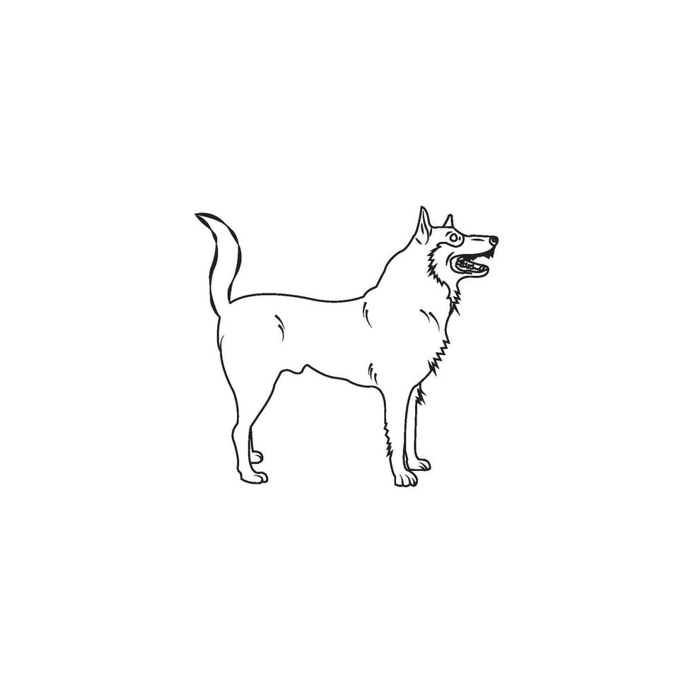 dog icon design vector