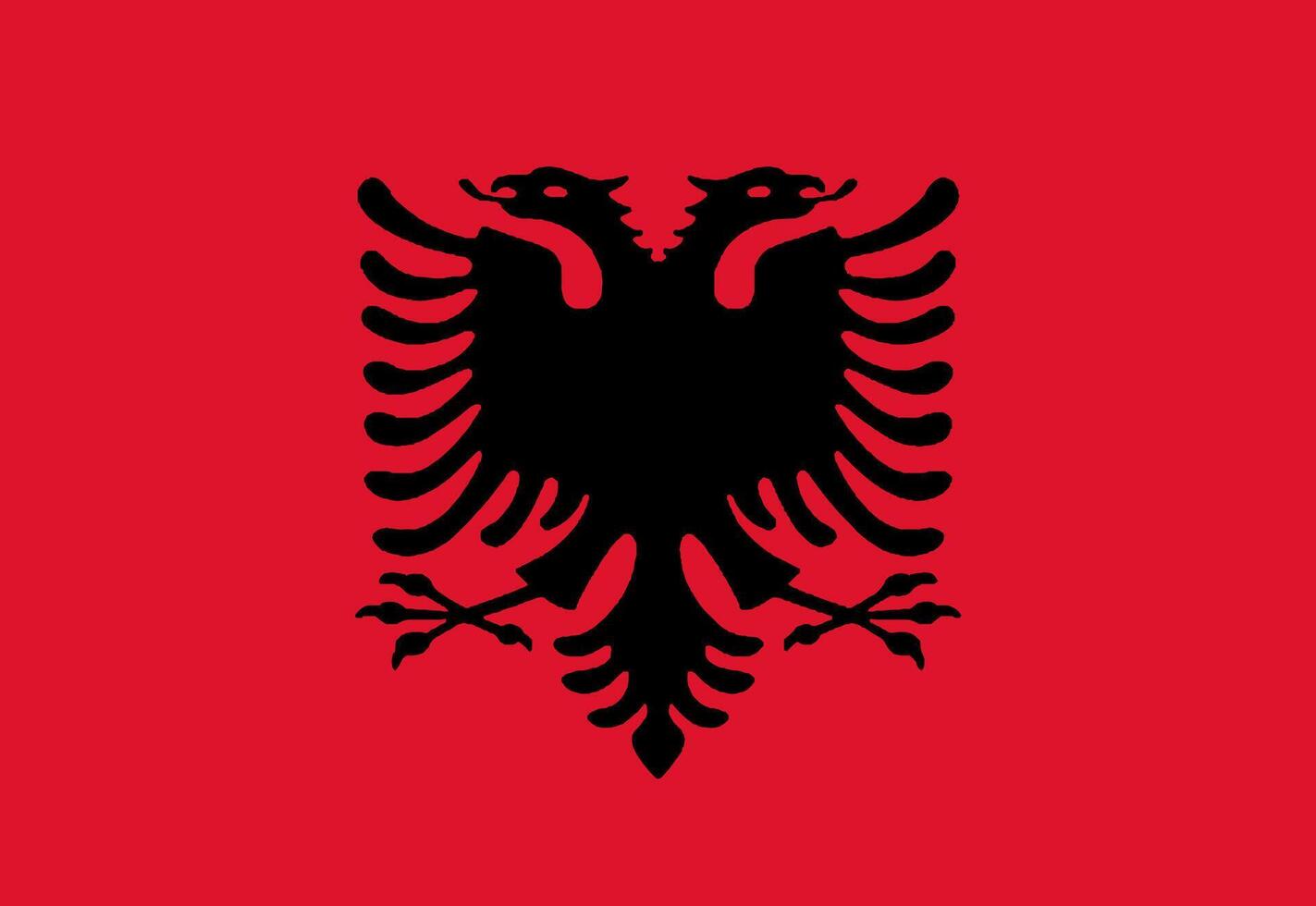 Albania flag illustrator country flags vector