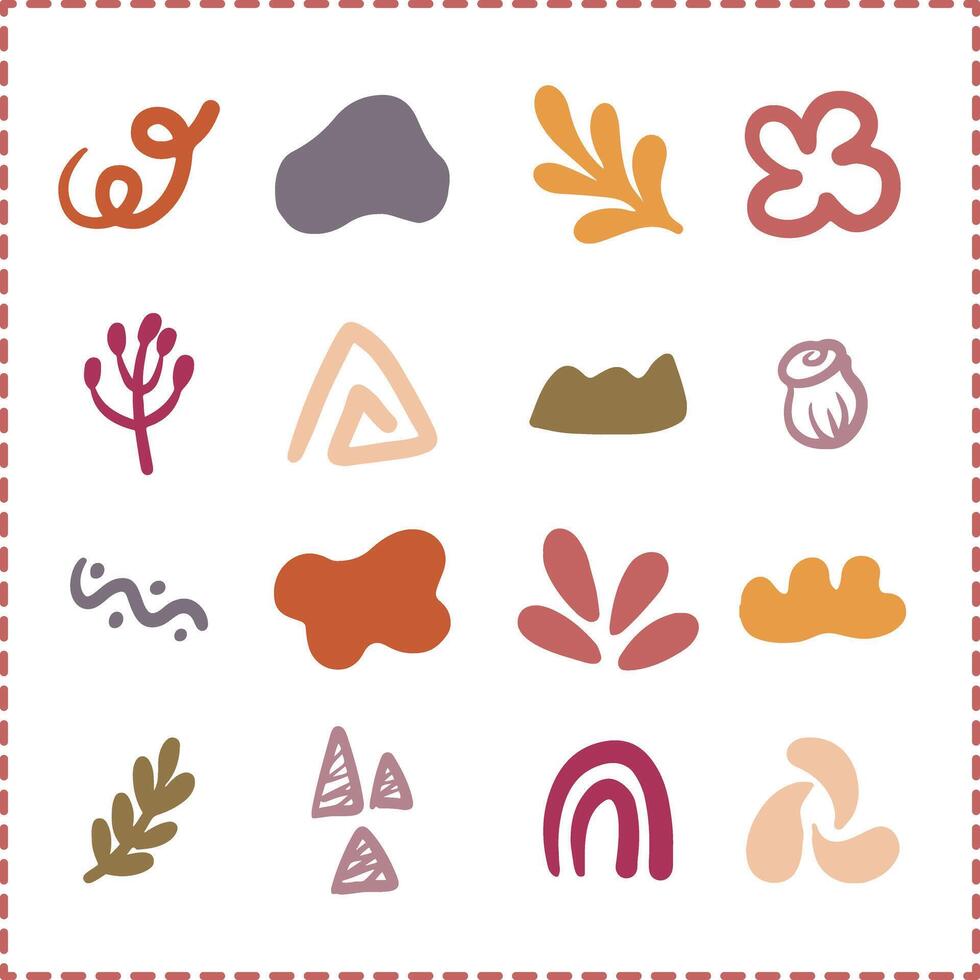 abstract shape nature vector