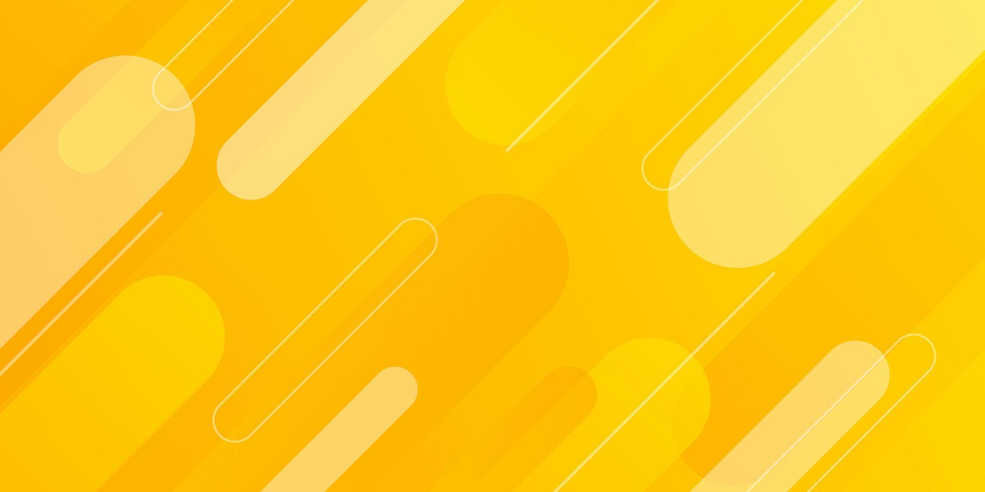 Bright orange-yellow abstract dynamic background. Modern geometric wallpaper. Beautiful design for templates, banners, covers, brochures, websites, and pages vector