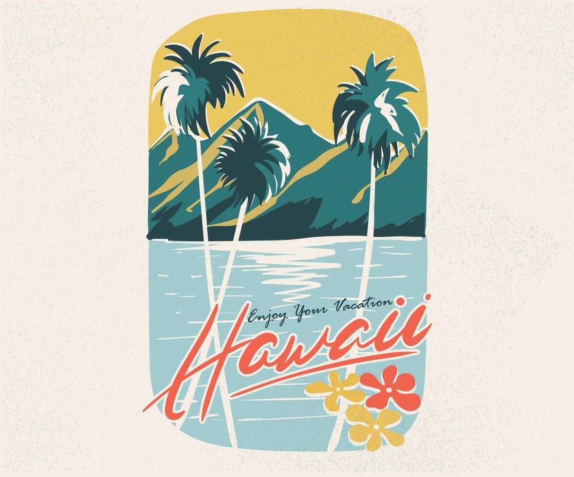 Summer slogan t-shirt. Surf club design. Beach wave artwork. Surfing board. Summer abstract art. Sunshine paradise graphic print design. Tropical island art for fashion and others. vector