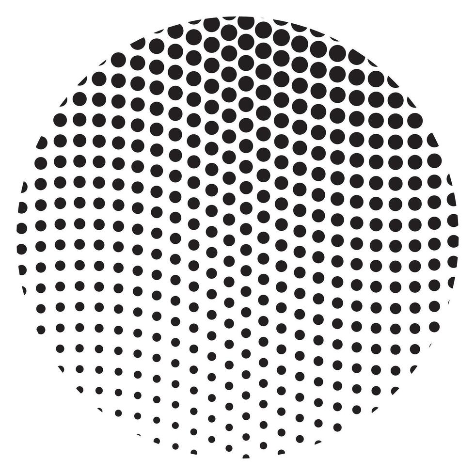 Set of Abstract dotted circles, round halftones geometric dots gradient and pop art texture. Dot spray gradation set background. vector