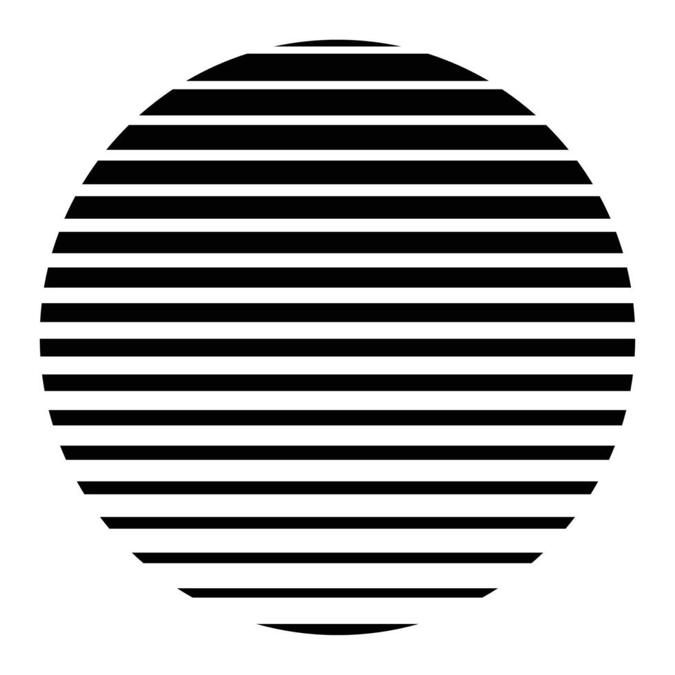 Black and white line halftone background. vector