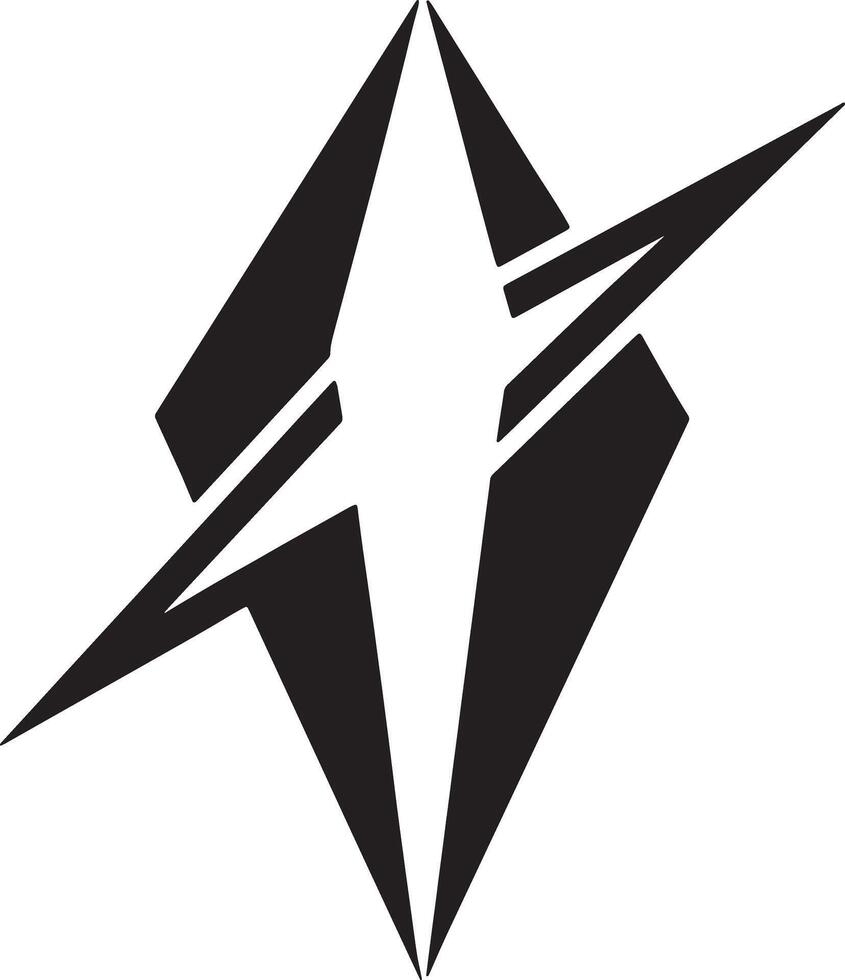 minimal arrows icon illustration black and white vector