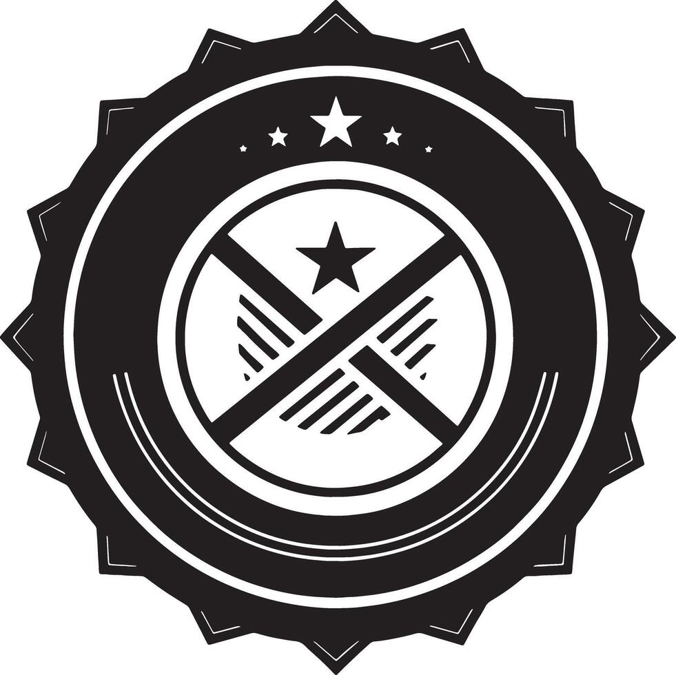 stamp sale icon illustration black and white vector