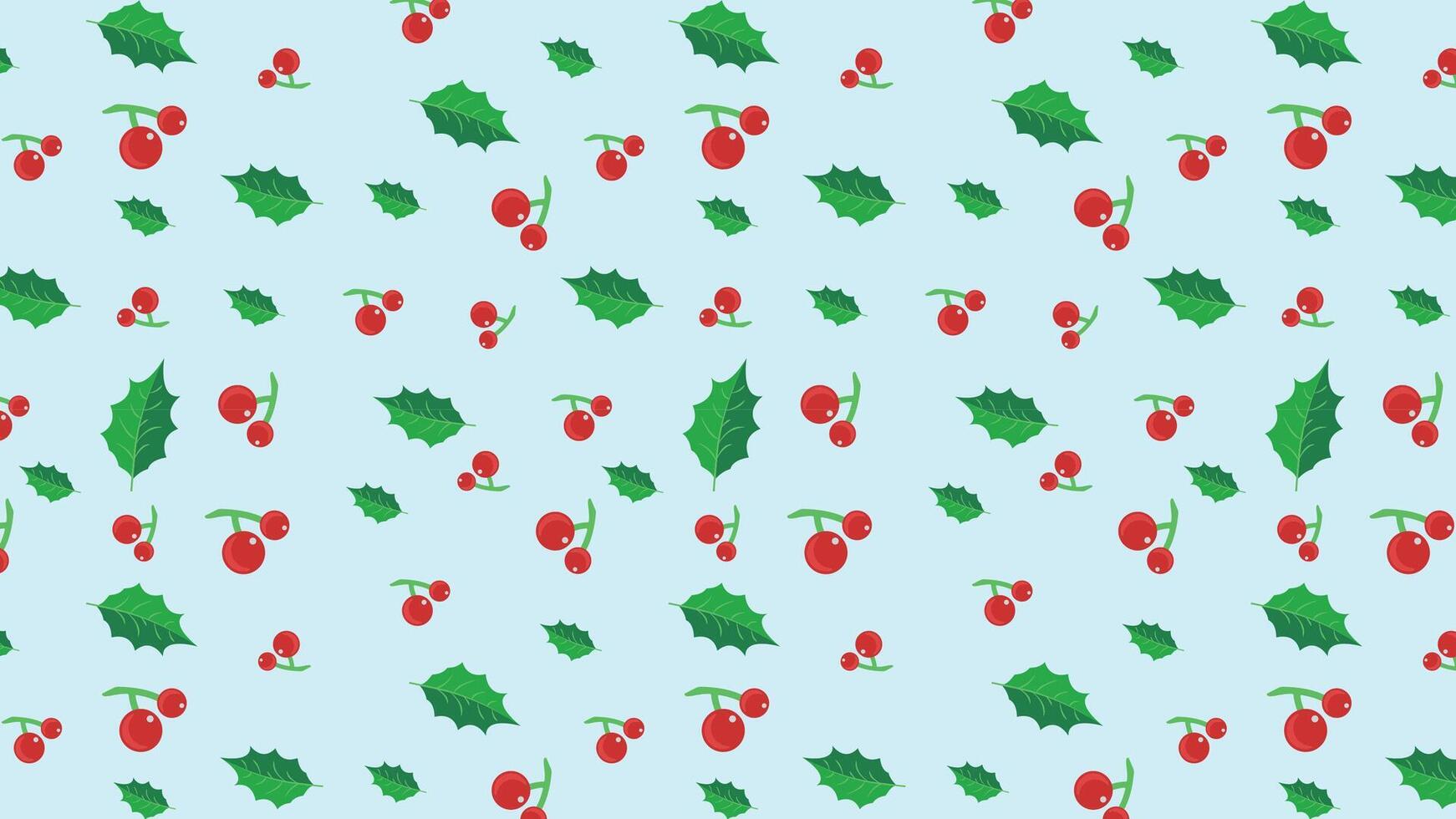 Seamless Cherry and leaf pattern in cartoon style. Cute cherry design. funky illustration. Cute Print ready fruit background. vector
