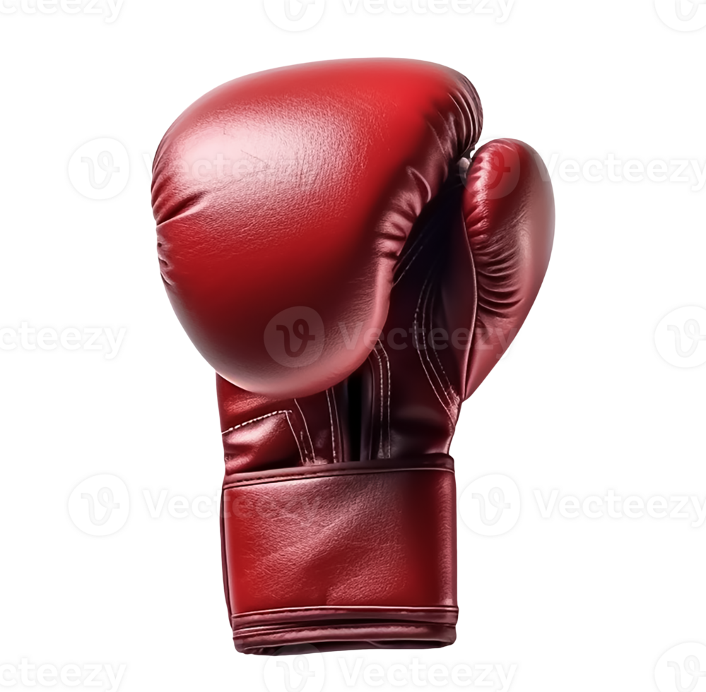 red boxing glove isolated png