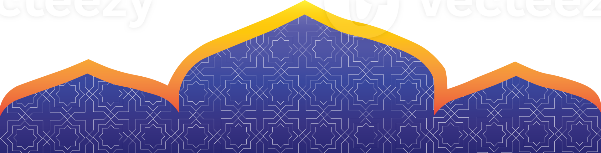 Islamic windows and ramadan kareem in oriental style png