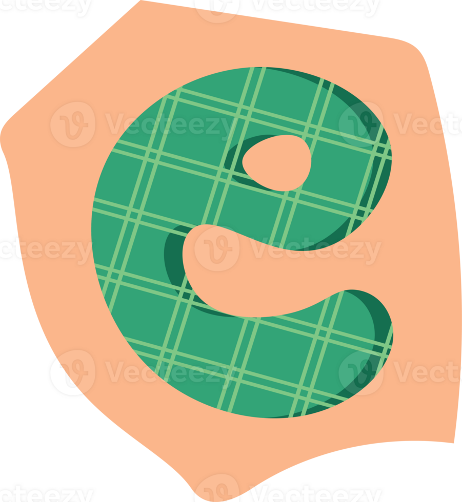 Retro Magazine Newspaper Cutout Letters Numbers and Punctuations png