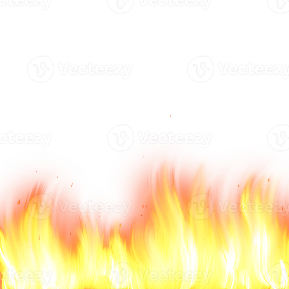 Fire Flames with Sparkles png