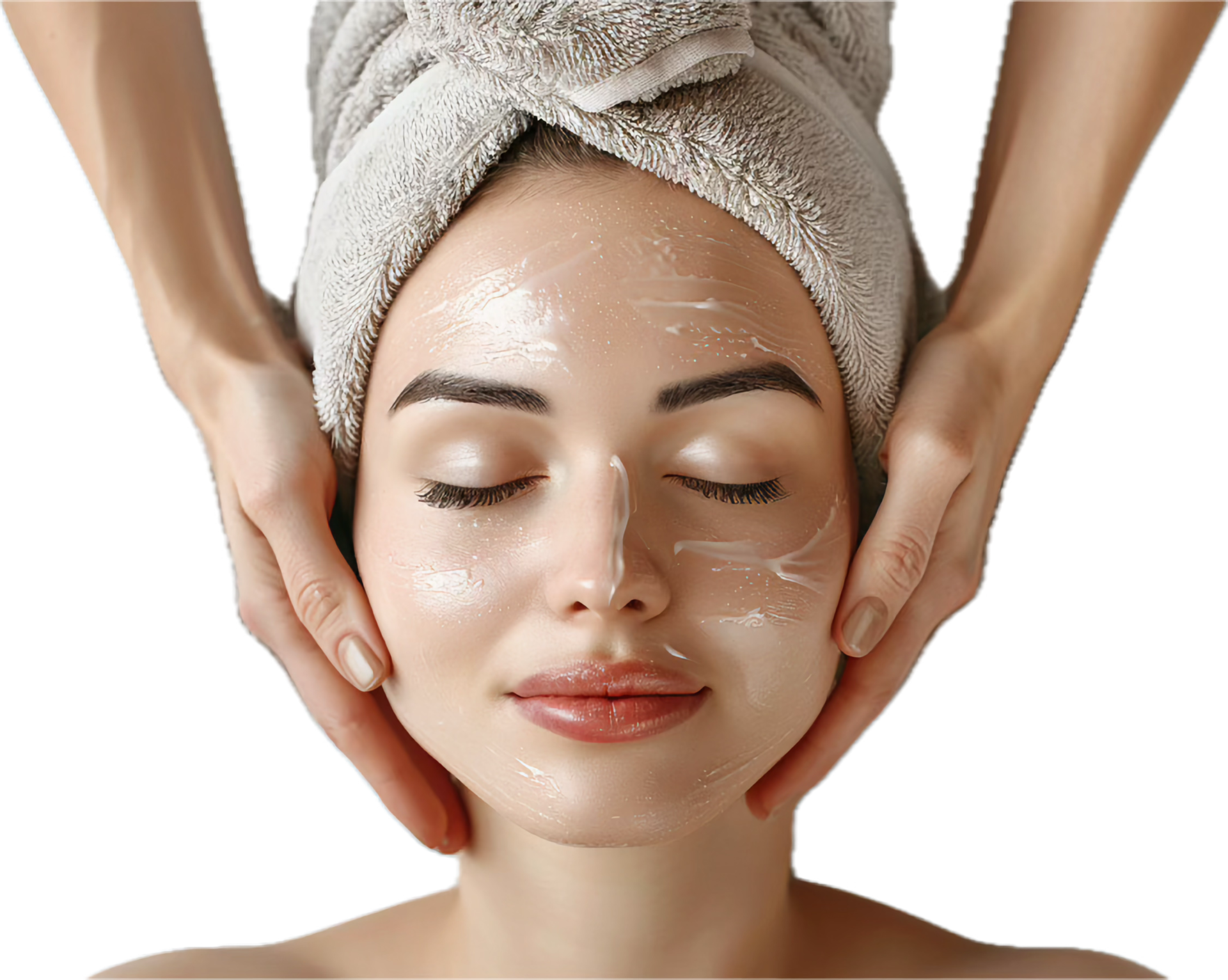 Woman ReceivingTreatment at Spa 46543372 PNG