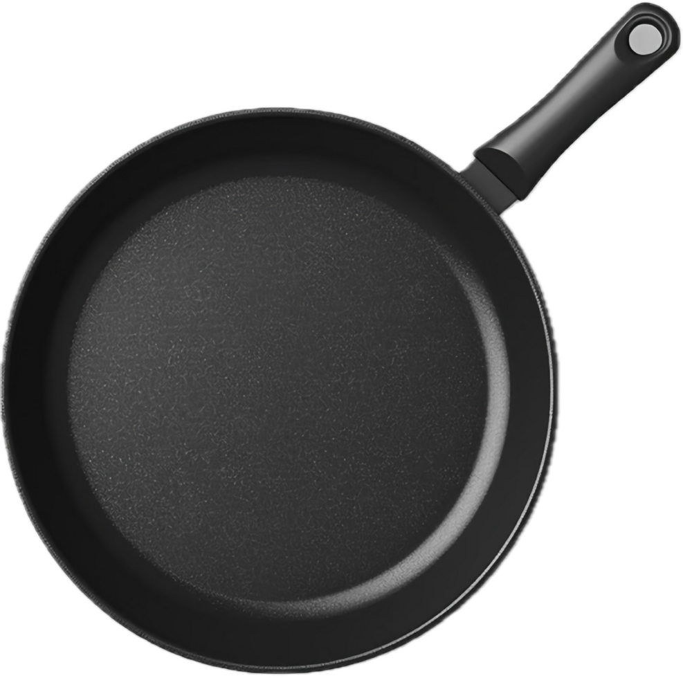 Nonstick Frying Pan with Black Handle. png