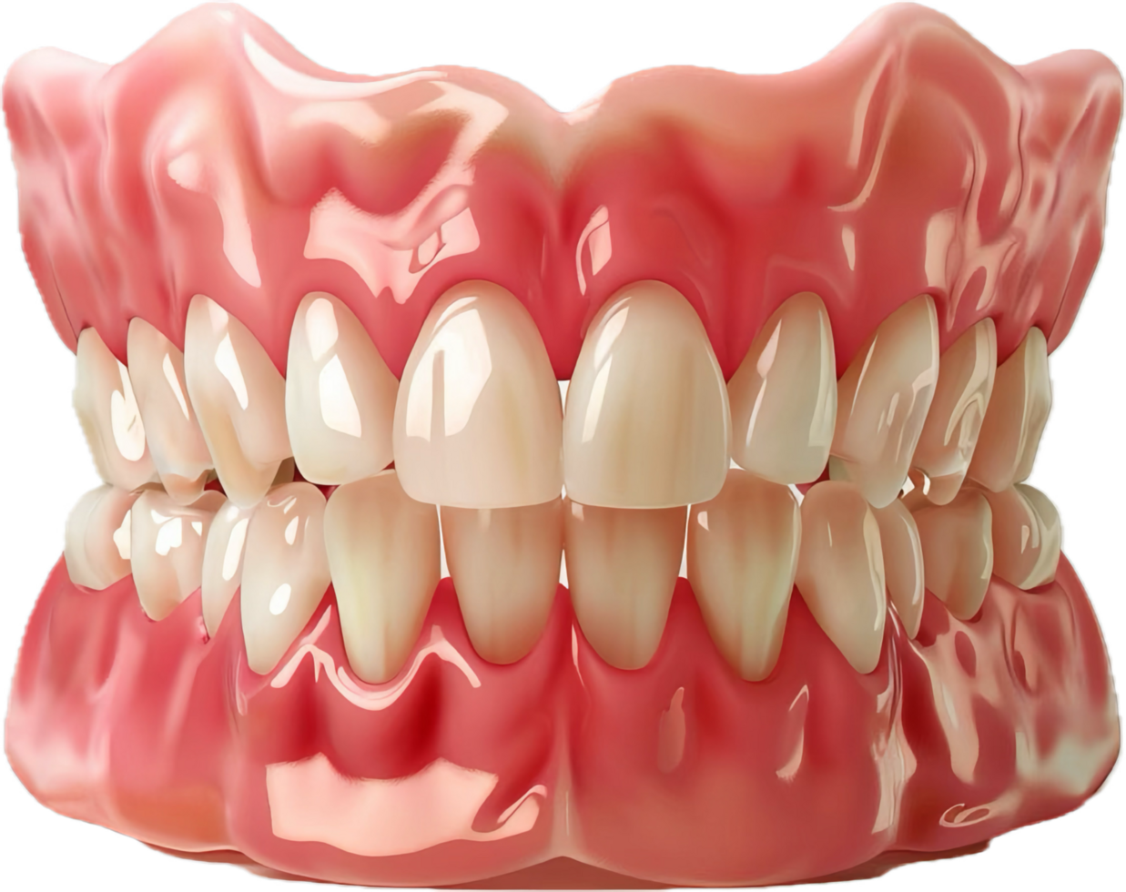 Dental Model of Human Teeth and Gums. png