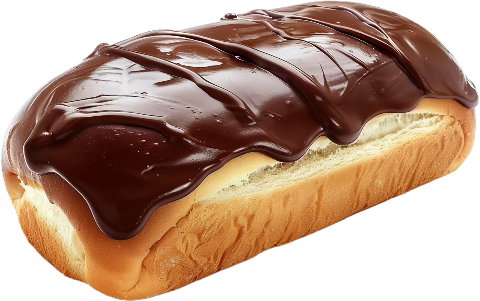 Fresh Brioche Bread with Chocolate Spread. png