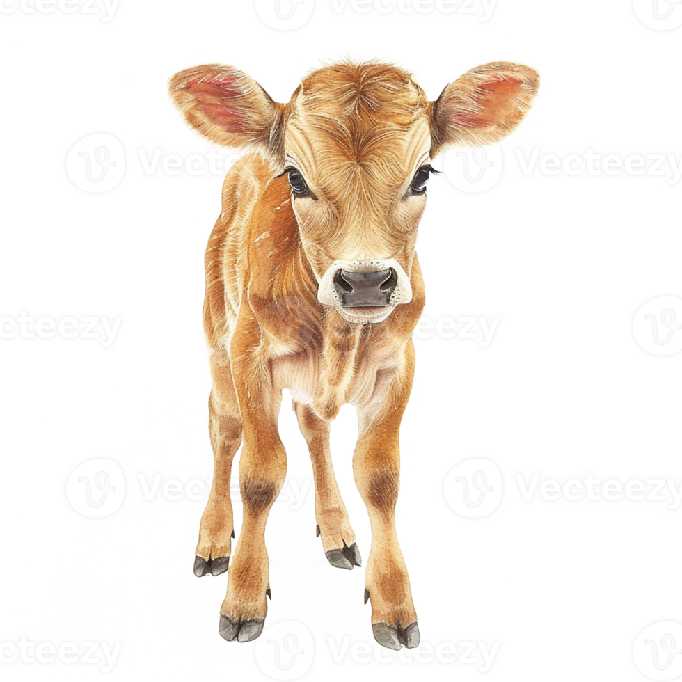 Farm animal colourful illustration sketch png