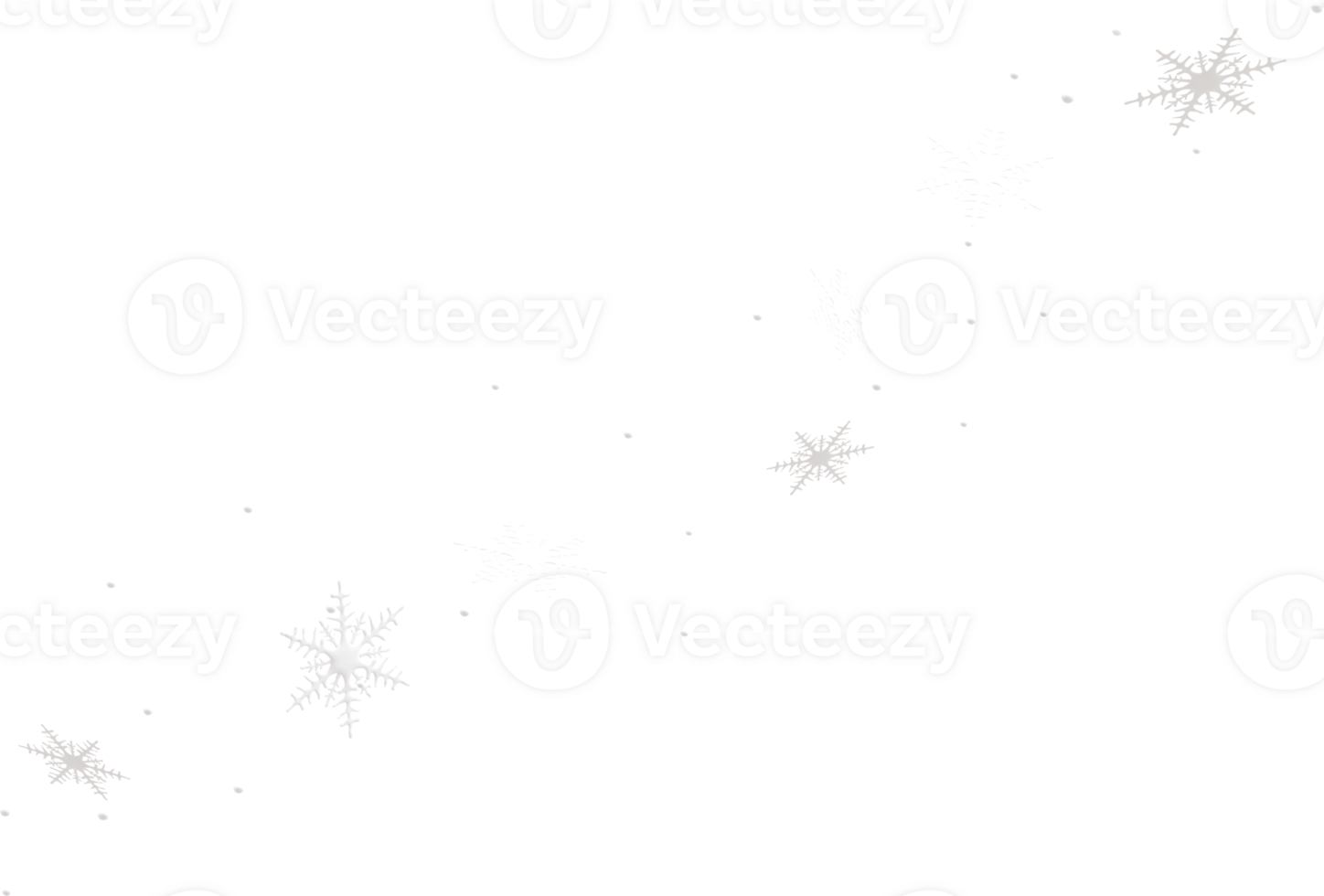 falling white snowflakes png