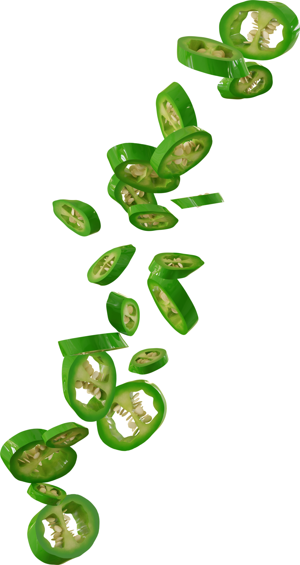 green chili slices 46543891 PNG