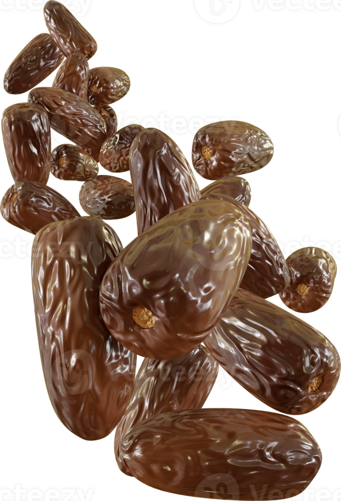 falling dried dates png