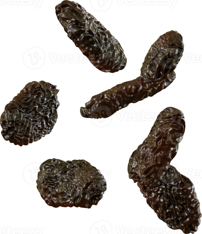brown raisins and dried fruit png