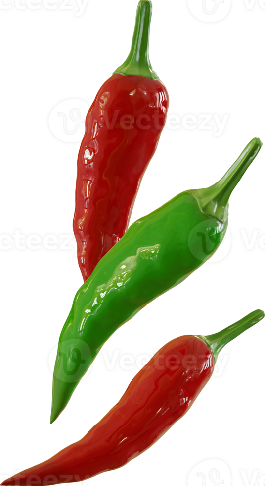red and green chilli png
