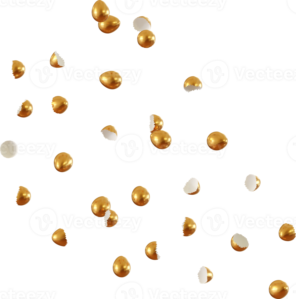 golden easter egg png