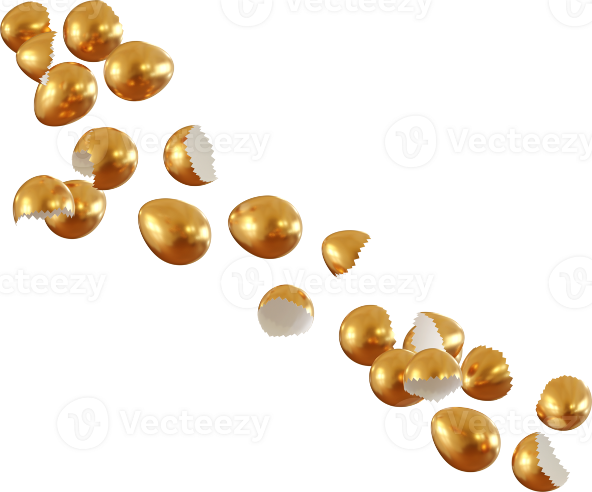 golden easter egg png
