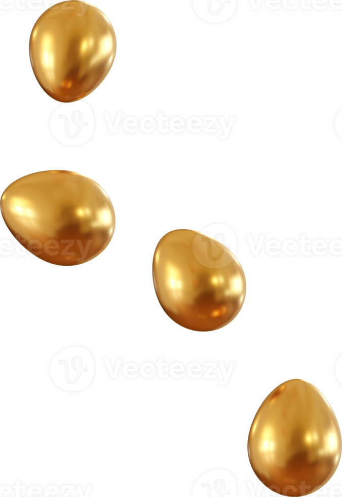 golden egg shell png