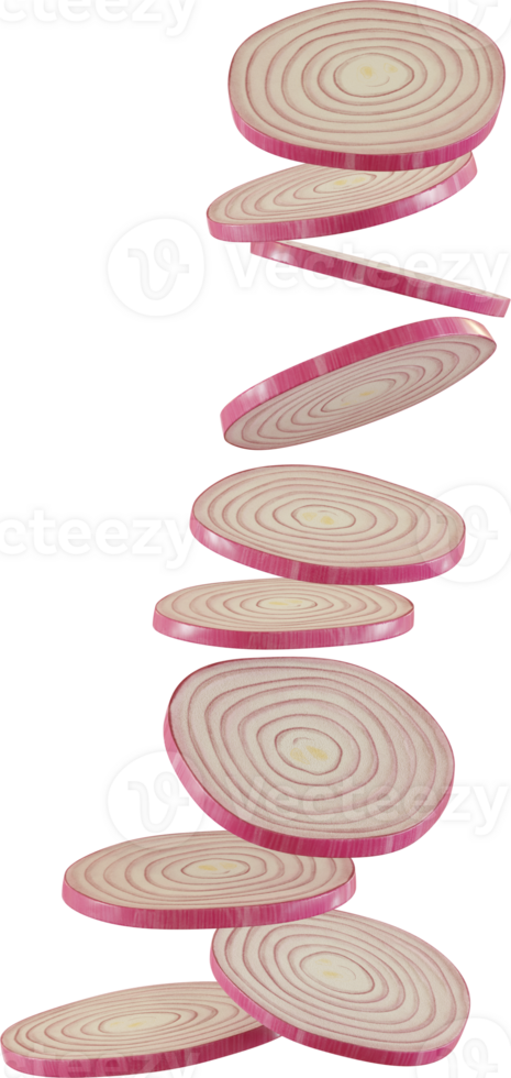 red onion slices png
