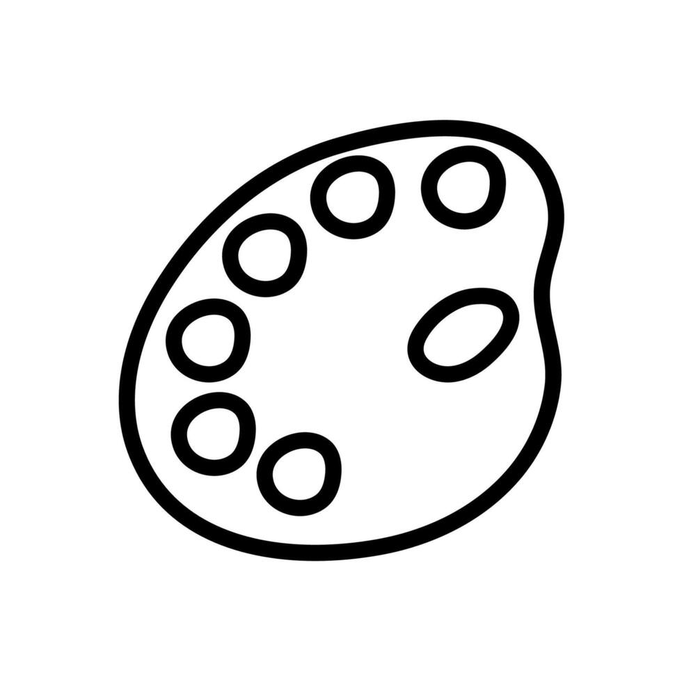 color thin line icon vector