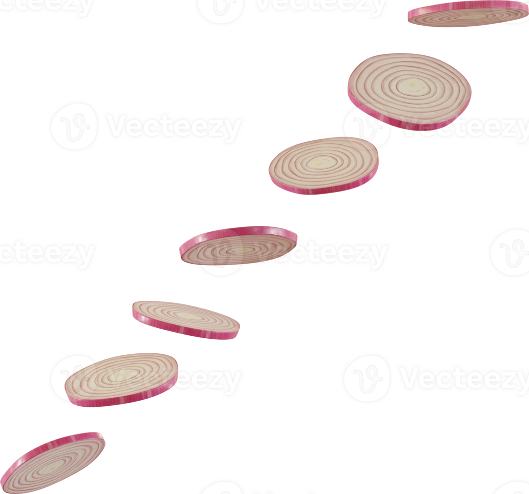 red onion slices png