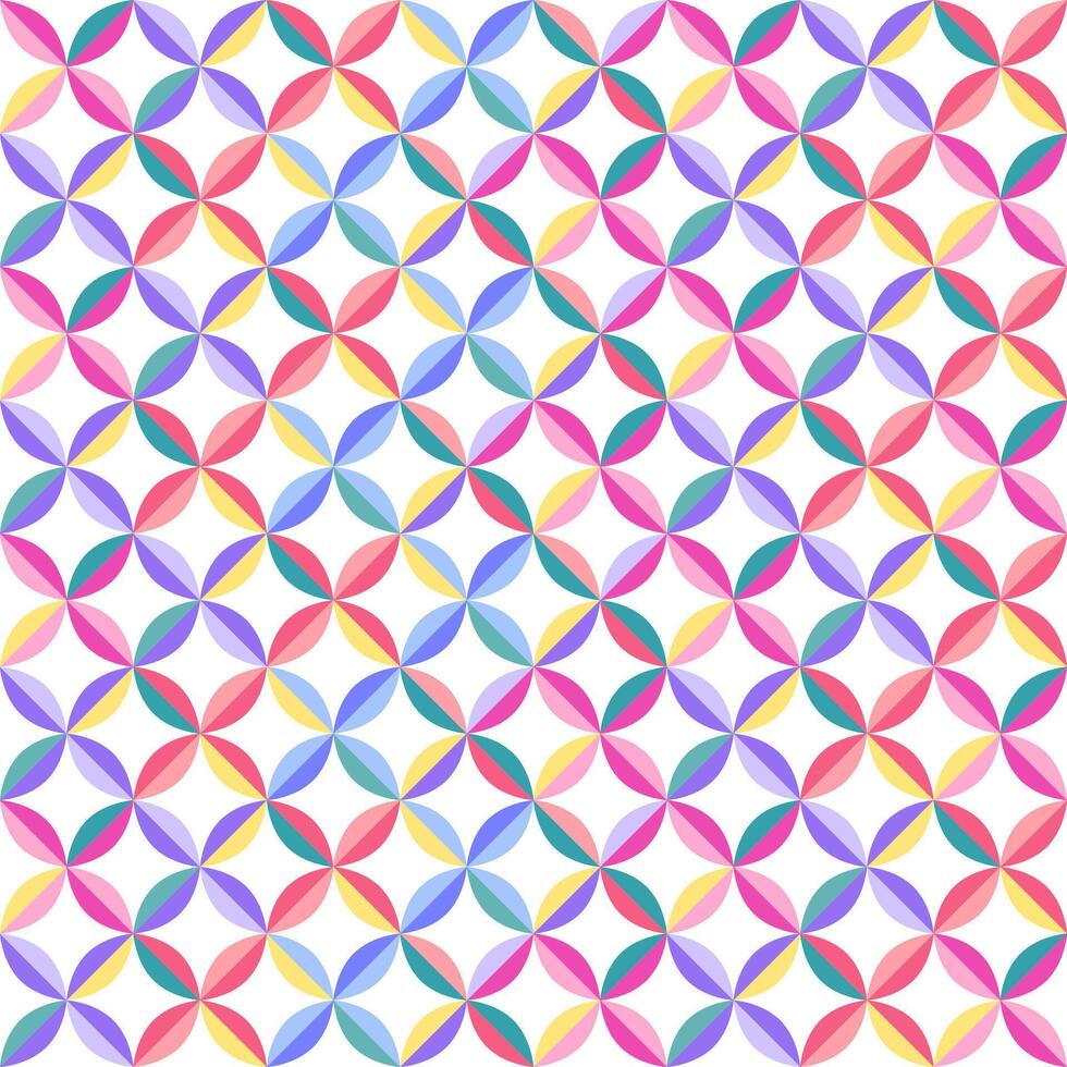 Abstract geometric pattern vector