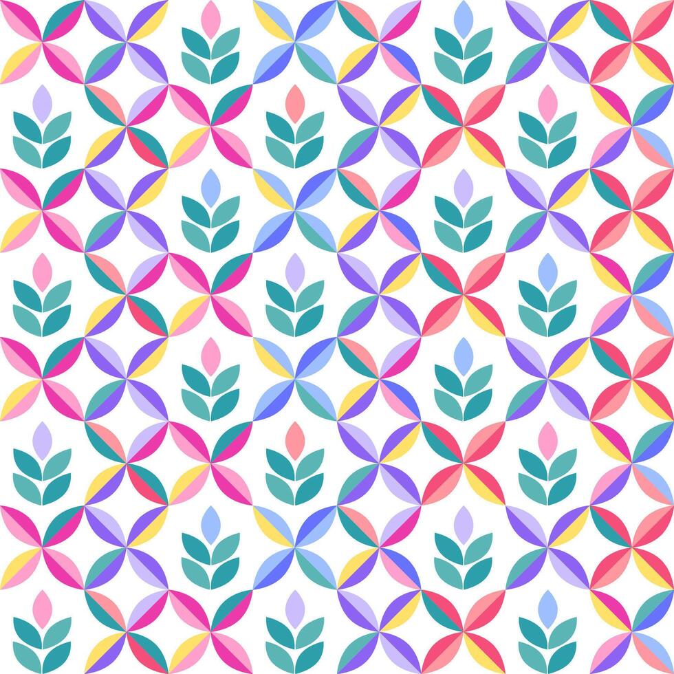 Abstract geometric pattern vector