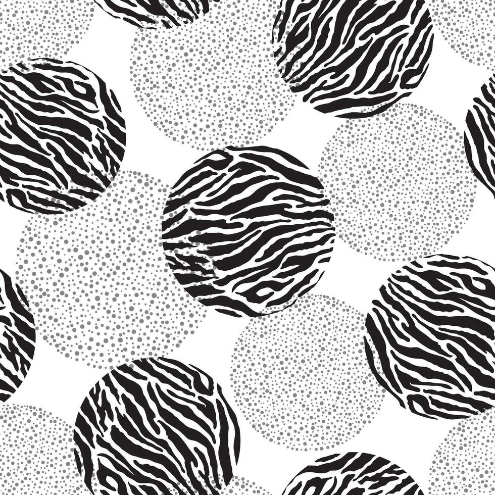 Abstract seamless pattern vector