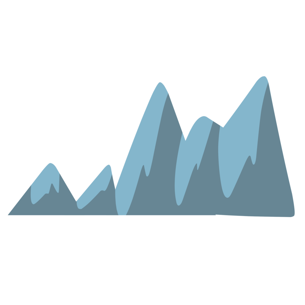 Rock mountain illustration png