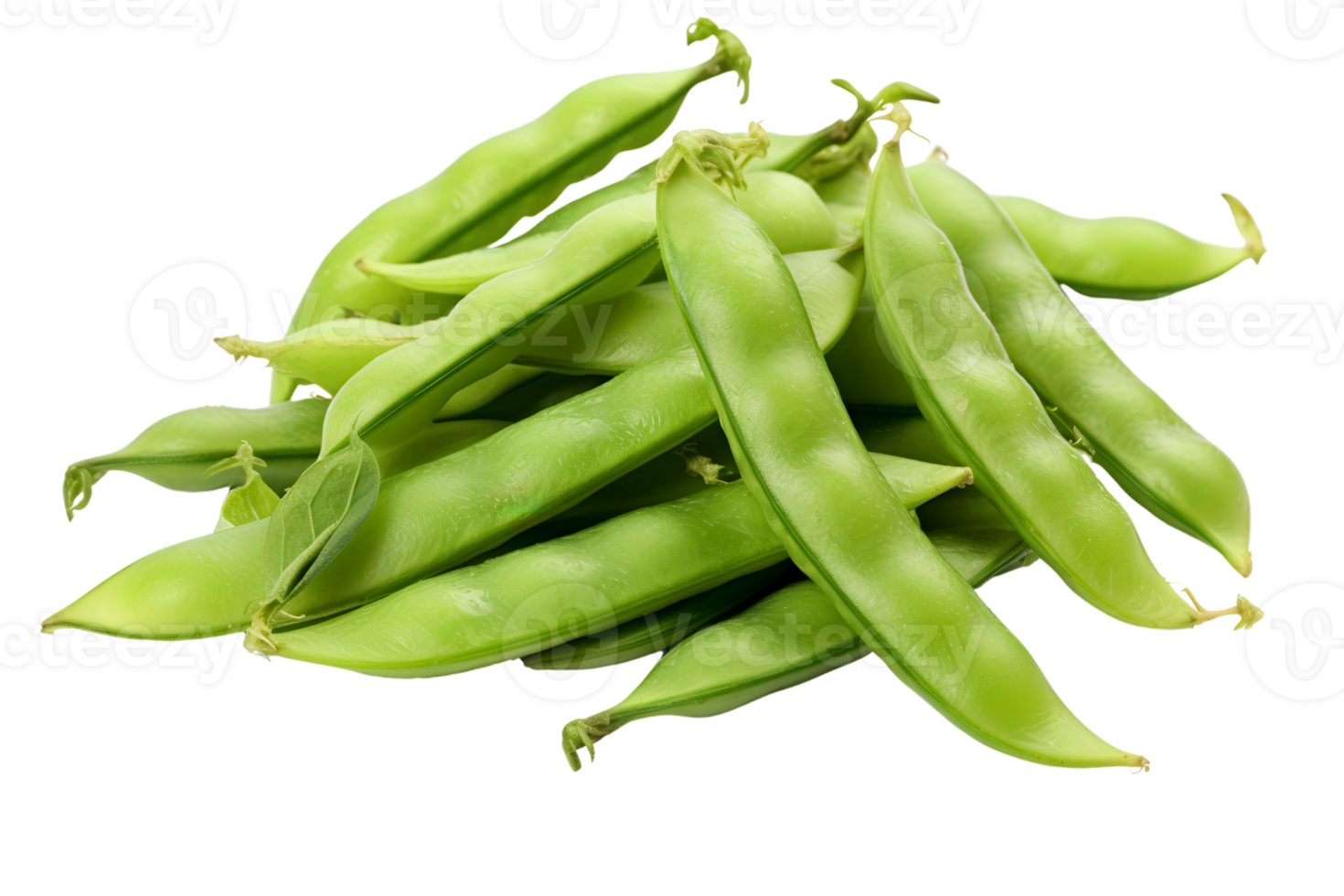 green peas on a transparent background png