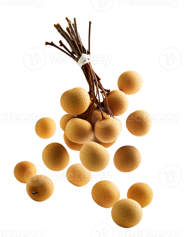 longan fruit on a transparent background png