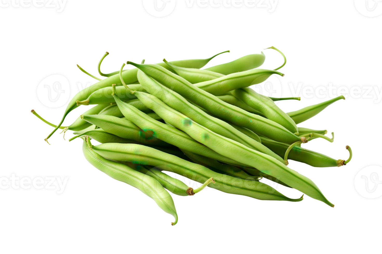 green beans on a transparent background png