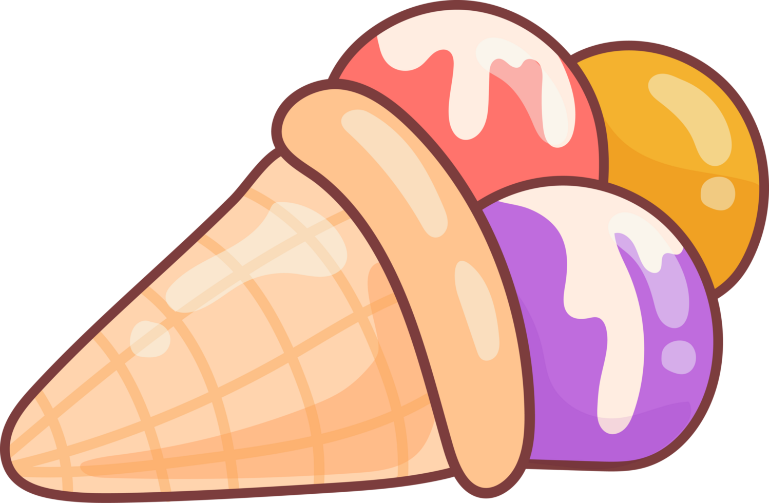 ice cream elements png