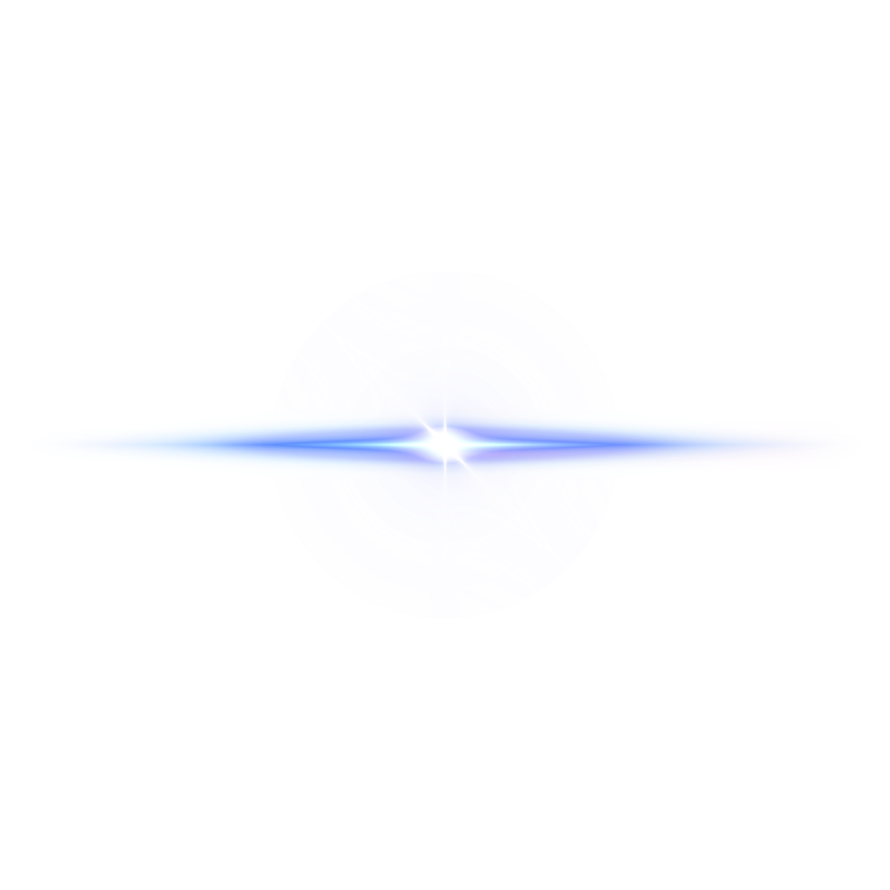 Abstract magic light effect lens flare png