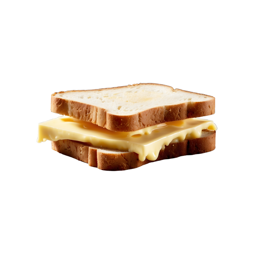 Butter Sandwich Isolated on Transparent Background png