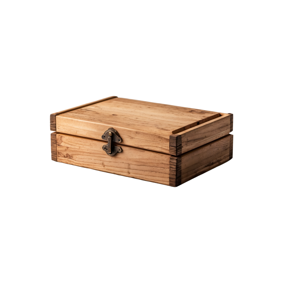 Realistic Wooden crates isolated on a transparent background . Wood tray for farm fruit or vegetables png
