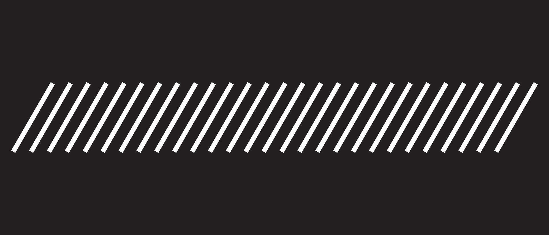 simple abstract white color slash line pattern a black background with white lines vector