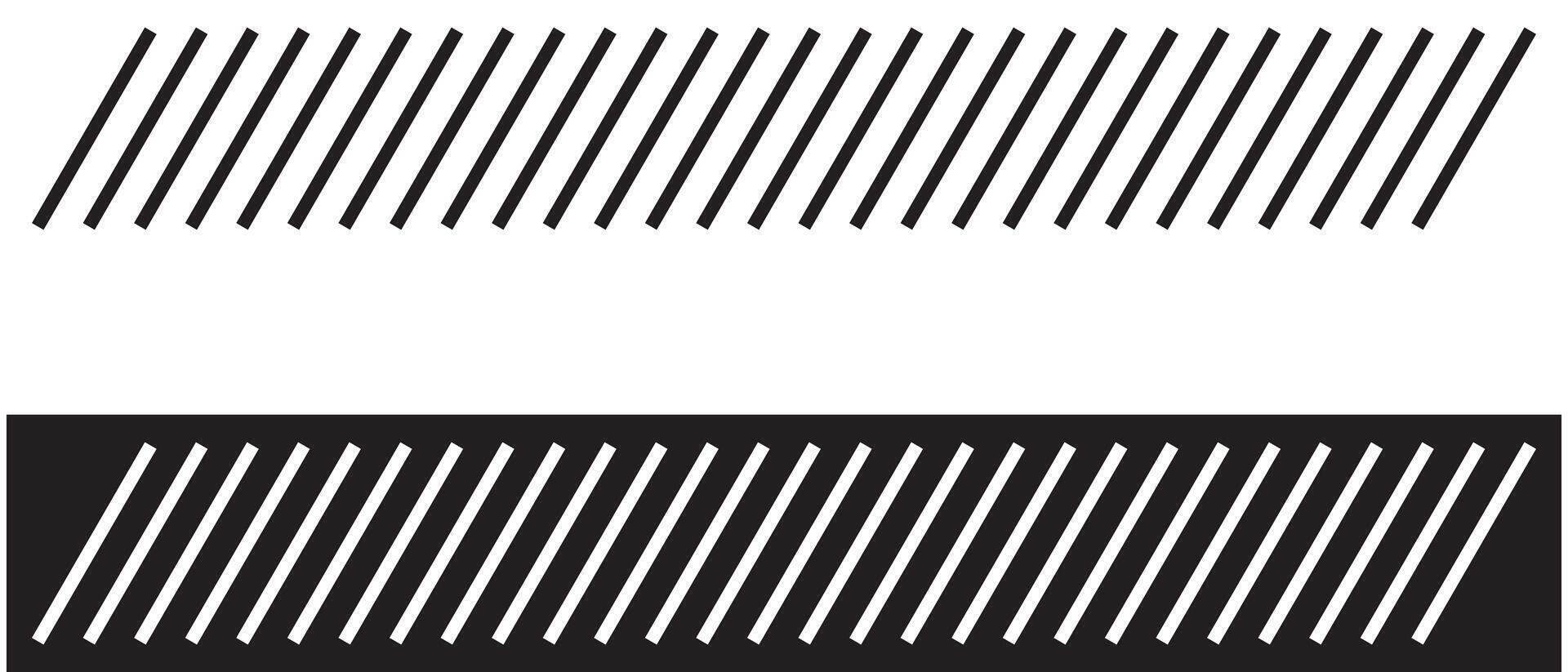 simple abstract white black color slash line pattern a black and white striped background with a horizontal line vector
